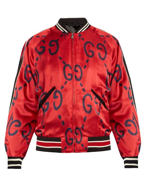 bomber uomo gucci|Gucci ghost bomber.